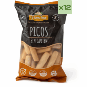 Picos sin gluten.<br> Caja 12 udsx100 gr